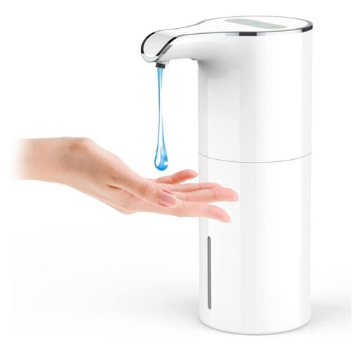 4X Soap Dispenser Automatic - Touchless USB Rechargeable Electric Liquid Soap Dispenser Adjustable Volume 450Ml 1