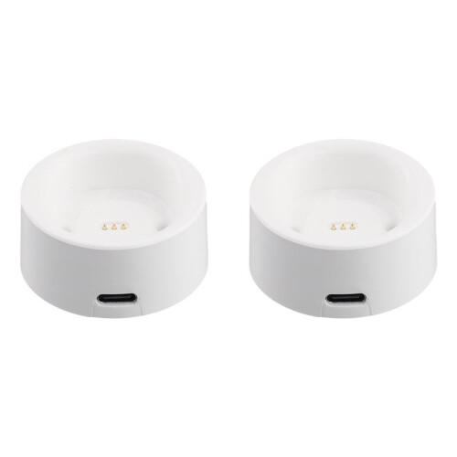 2X Sweeping Vibration Electric Toothbrush Charging Standing Base Storage Stand for  Lftb01-P White