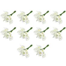 120Pcs Calla Artificial Flower Bouquet Wedding Decoration DIY Wreath Gift White