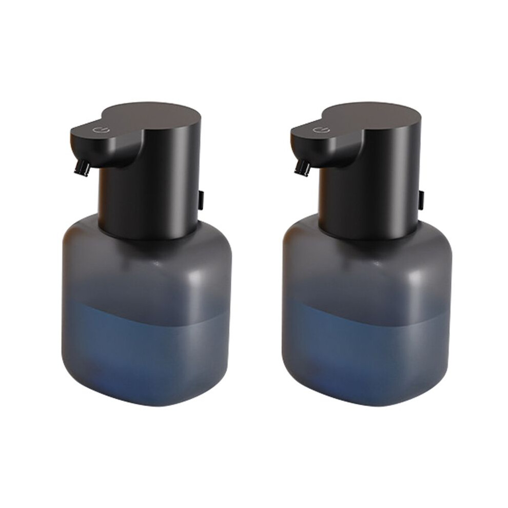 Melitt Black 2X Automatic Soap Dispenser Touchless Foaming Soap Dispenser 550Ml Usb Rechargeable Adjustable Foam Soap Dispenser