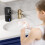 2X Automatic Foaming Soap Dispenser Touchless HD LED  and Temperature Display 5-Level Adjustable IPX6 11oz/320ml 5
