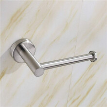 6X Suporte de Rolo de Papel Higiênico de Aço Inoxidável para Montagem em Parede para Banheiro Cozinha