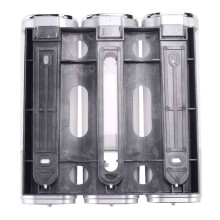 2X 3-in-1 Room Wall Mounted Bathroom Shower Pump Dispenser and Organizer - Can Be Used for Shampoo,Conditioner,B