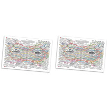 2X Affiche Web de Guérison Tableau des Remèdes Naturels Impression sur Toile Art Mural Affiche Horizontale Impression Affiches sur la Santé Mentale