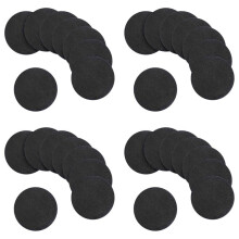 32 Pcs 15cm Black Mandala Paper Round Cardboard for Painting DIY Cardboards for Artist Painter