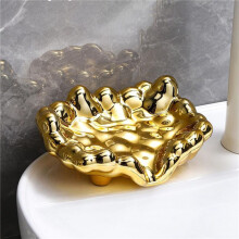 2X B Jabonera de Drenaje Rápido Lavabo Bandeja de Almacenamiento para Encimera Accesorios de Baño Soporte para Jabonera