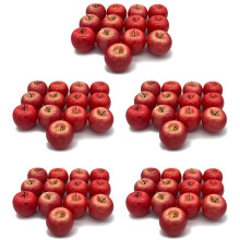 Realistic Fake Apples 65 PCS - Fake Fruits,Decorative Fruit for Decoration (Red)