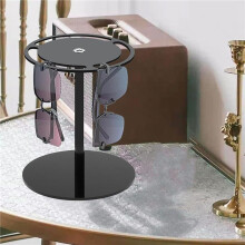 2X Solglasögonhållare, Akrylsolglasögonhållare med 360 Roterande, Display Glasögonställ Glasögonglasögonglasögonhållare