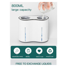 2X Automatic Soap Dispenser Wall Mounted,Touchless Double Foaming&Liquid Soap Dispenser,2x14Oz, for Commercial or Home