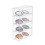 3X Glasses Storage Box 4 Layers Large Glasses Organizer Box Multifunctional Stackable Display Holder Reusable Cosmetics 4
