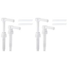 Upgraded High-Output Gallon Pump Dispenser, 4pcs Heavy-Duty Leak Proof Large Resin Pump Dispenser 30CC