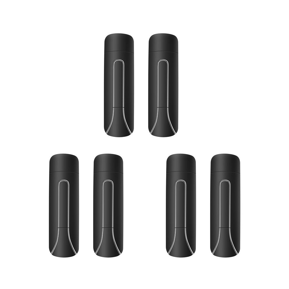 6Pcs Wall Mounted Bathroom Plastic Liquid Soap Dispenser 350Ml Shower Gel Detergent Shampoo Bottle For Kitchen Hotel 4711905838181