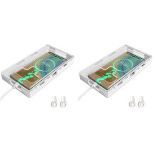 2X Universal Phone Safe Lock Box for All Phones Mobile Phone Lock Box Safe Smartphone Storage Box Locking Container