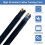 Lathe Threading Tool Set 21 Pieces - 7 Pcs 1/2Inch Turning Shank Boring Bars with 14 Pcs Indexable Carbide Inserts B 2