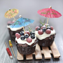 144Pcs Cocktail Umbrella for Drink&Food, Decorative Toothpicks for Party,Hotel, Restaurant,Tiki Bar,Hawaiian Party
