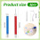 2Pcs LED Weeding Tools for Vinyl, Vinyl Weeding Tool with 2 Different Hooks Lighted Weeding Tool  Vinyl Tool 8