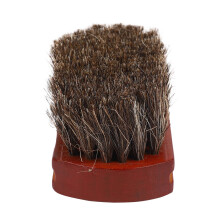 Wood Handle Natural Horse Hair Mustache Beard Brush Facial Beard Cleaning Men's Shaving Brush Barber Salon Appliance Tools