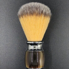 Synthetic Shaving Brush Durable Resin Handle Travel Brush,Lathering Well with Shaving Soap Cream for Men Wet Shave