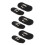 6 Pcs Black Sponge Hair Clip Volume Bumpit Padding Bun Updo 1