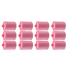 24Pcs Dark Hair Styling Soft Foam Sponge Rollers Curlers Hairdressing Tool