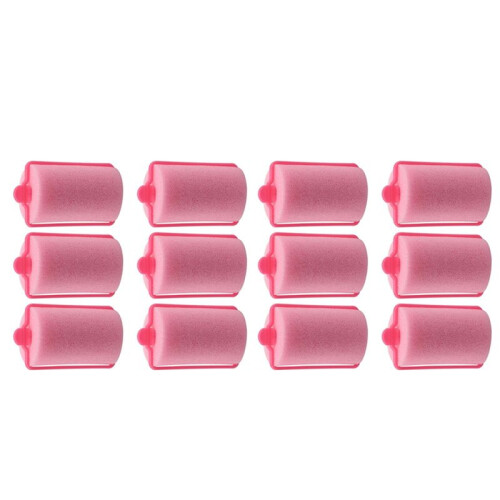 24Pcs Dark  Hair Styling Soft Foam Sponge Rollers Curlers Hairdressing Tool 1