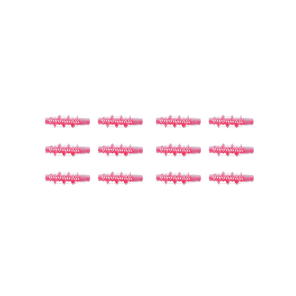 12Pcs Hair Styling Tools Hair Care Natural  Wave Curls Rollers Curlers Curling Styling Tool