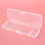 3 Pcs Travel Double   Storage Box Men Shaver Case  Accessories Transparent  Holder 6