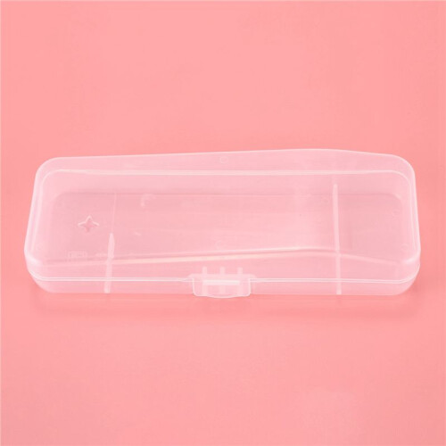 3 Pcs Travel Double   Storage Box Men Shaver Case  Accessories Transparent  Holder 2