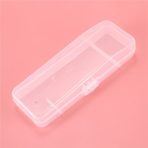 3 Pcs Travel Double   Storage Box Men Shaver Case  Accessories Transparent  Holder 1