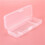 3 Pcs Travel Double   Storage Box Men Shaver Case  Accessories Transparent  Holder 7
