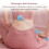 Massager  Hammer(4-Pack) Hammer Stick Manual Beat   Massager Back Shoulder Massage () 3