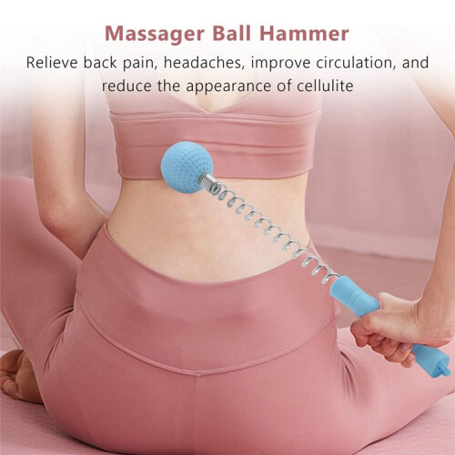 Massager  Hammer(4-Pack) Hammer Stick Manual Beat   Massager Back Shoulder Massage () 2