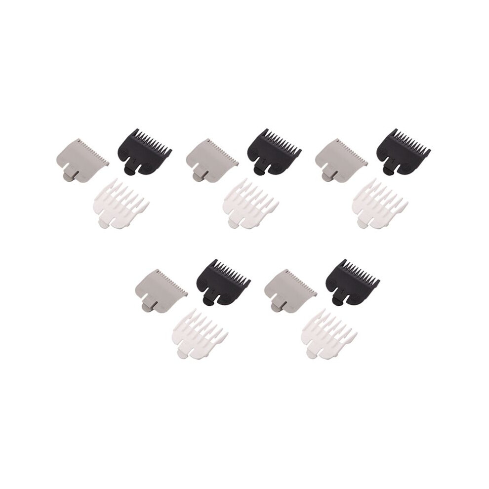 15 Pieces of Universal Hair Clipper Limit Comb Limit Comb Haircut Tools Electric Clipper Caliper 1.5mm / 3mm / 4.5mm