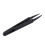 30 Pcs Black Plastic Electronic Pointy Tip Anti-Static Tweezers 5