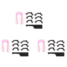 3X 3 Size 3D Invisible Beauty Nose Clip Massage Nose  Lifting Shaping Clip Clipper Shaper Bridge Straightening