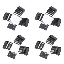 Ensemble de 16 Peignes de Fixation pour  avec Guide de Coupe une Support MéTallique 3 mm 6 mm 9 mm 12 mm