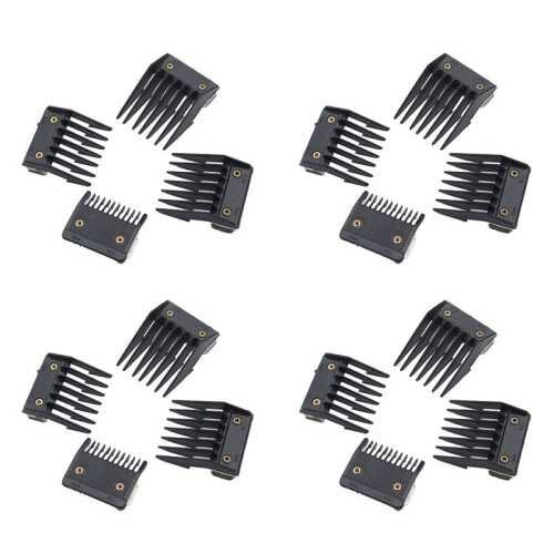 16 Attachment Comb Set for  with Metal Backed Cutting Guide 3mm 6mm 9mm 12mm