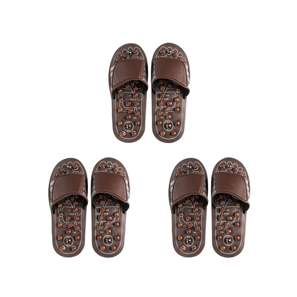 6x Acupressure Foot Massager Reflexology Sandals Relief Plantar Fasciitis Arthritis for Men Women M
