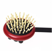 4pcs 17.5 inch Long Black Red Plastic Back Knock Scratcher Relaxing Massage Hammer