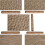 10 Pcs Pottery Tools Wood Hand Rollers,for Clay Stamp Pattern/Roller Pattern,Ceramic Tools,Arcilla Polimerica Dab Tool 2