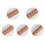 10 Pcs Pottery Tools Wood Hand Rollers,for Clay Stamp Pattern/Roller Pattern,Ceramic Tools,Arcilla Polimerica Dab Tool 5