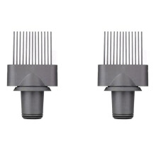 2X Compatible with Hair Dryer Wide-Tooth Comb Straightened & Smooth Anti-Static HD01/02/03/08 Anti-Flying Modeling Accessories