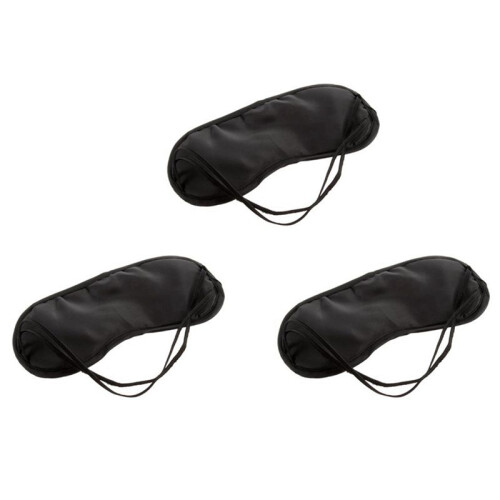 3X Sleep Aid Eye Mask Blindfold Comfortable Sleeping Mask Rest Relax ...