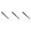 3 Pcs Black Men Folding Pocket Comb PP Teeth Detangling Hair Beard Comb Metal Handle Foldable Combing 1