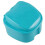 3X  Denture Case,Denture Cup with Strainer,Denture Bath Box False Teeth Storage Box with Basket Net Container Holder 4