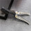 3 Pcs Black Men Folding Pocket Comb PP Teeth Detangling Hair Beard Comb Metal Handle Foldable Combing 4