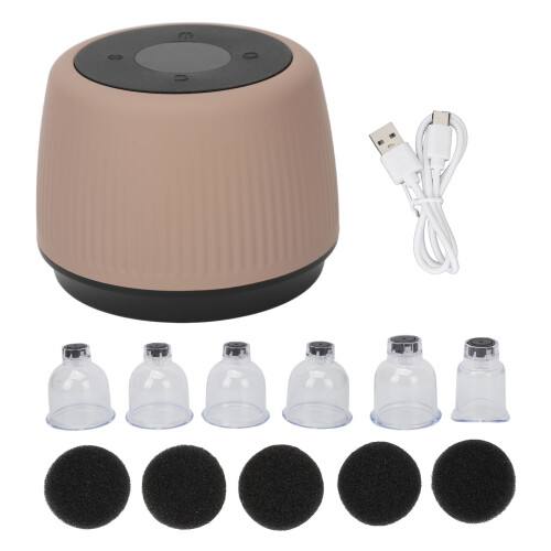 Φορητή μηχανή θεραπείας κενού Smart Cupping Massager με ρυθμιζόμενη θεραπεία θερμότητας