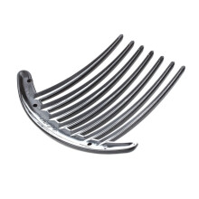 10pcs Peigne Barrette Accessoires Plastique Dame Femmes Mode Noir