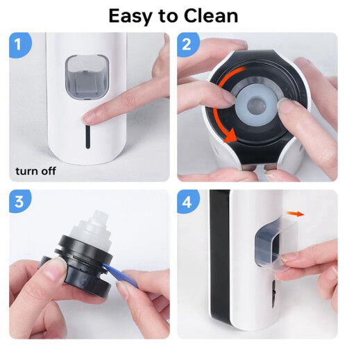 2X Toothpaste Dispenser,  Automatic Toothpaste Dispenser Wall Mounted for Bathroom, Toothpaste Dispenser for Kids