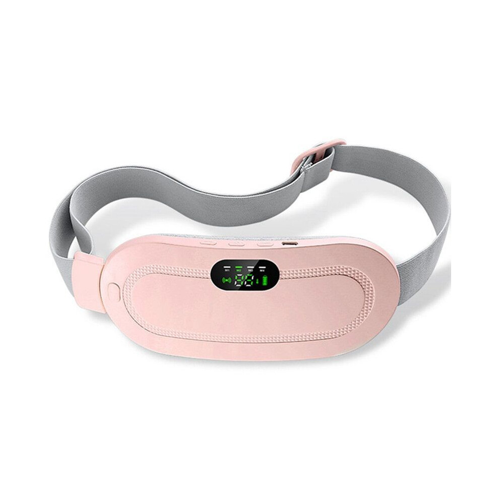 Menstrual Heating Pad  Warm Palace Belt Relief Waist Pain Uterus Vibrating Abdominal Massager Electric Waist Belt A